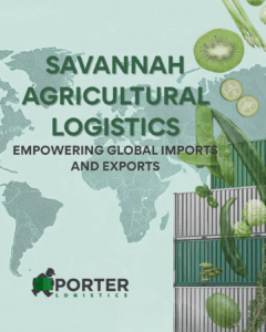 Savanna agricultural logistics empowering global imports and exports